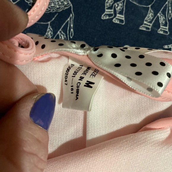 NWT Reteron 2 piece bikini “So Cute”” it’s tiny, it ties @ neck, back, sides - Picture 5 of 5